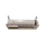 50mm Ahşap Jaluzi Redüktörlü İp Toplama Makarası Krem - Görsel 3