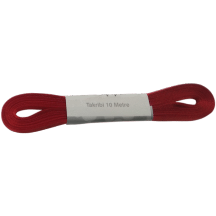 Katlamalı Perde Kurdele (5mm) Kırmızı