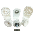 Tek Motor İle Çift Perde Birleştirme Aparatı Beyaz