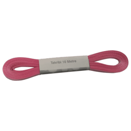 Katlamalı Perde Kurdele (5mm) Pembe