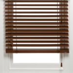 50 mm Spruce Ahşap Jaluzi Perde İp Merdivenli AJ565