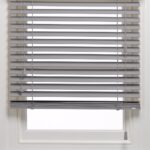 50 mm Koyu Gri Ahşap Perde İp Merdivenli AJ595