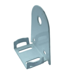 Boru Sonu Tıpa Metal Beyaz Ayağı Yuvarlak Dişi - Görsel 5