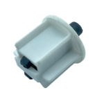 32 lik Yaylı Yuvarlak Pimli Siyah Beyaz Boru Sonu Tıpası - Görsel 6