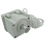 50mm Ahşap Jaluzi Redüktörlü Zincir Mekanizma Beyaz - Görsel 8