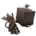 50mm Ahşap Jaluzi Redüktörlü Zincir Mekanizma Kahverengi - Görsel 10