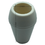 Ahşap Jaluzi Perde Krem Plastik Püskül - Görsel 10