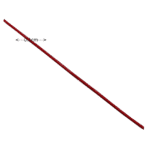 Alüminyum Jaluzi İpi Kırmızı - Görsel 7