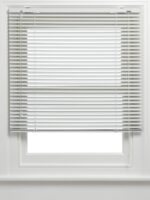 Kırık Beyaz Düz Alüminyum Jaluzi P002