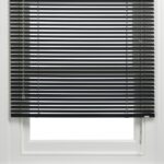 Siyah Düz Alüminyum Jaluzi P019