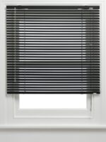 Siyah Düz Alüminyum Jaluzi P019