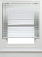 Gümüş Gri Düz Alüminyum Jaluzi P030