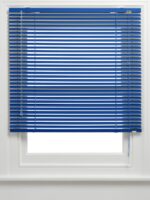 Mavi Düz Alüminyum Jaluzi P036