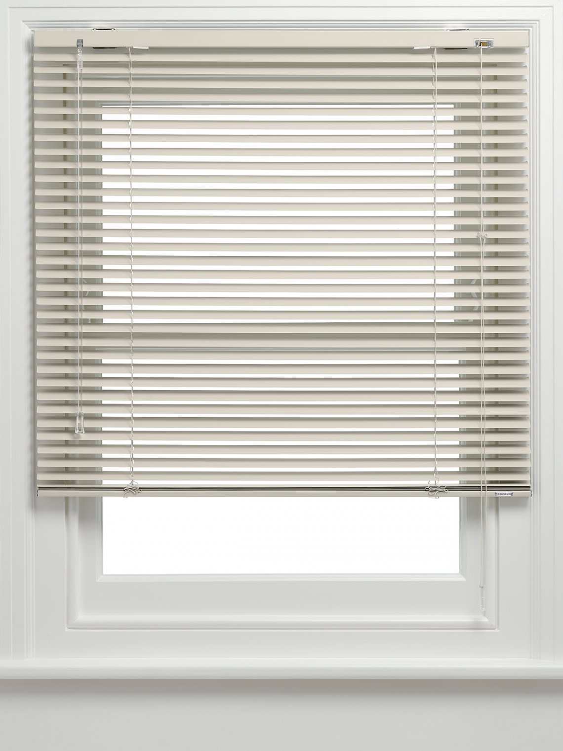 P041 Krem Rengi Düz Alüminyum Jaluzi P041 - Görsel 1