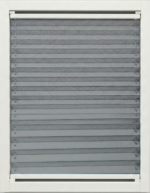 Kasalı Gri Plise Perde PLS51K