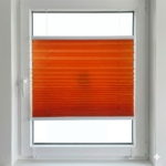 Turuncu Plise Perde PLS55 - Görsel 3