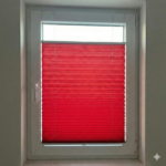 Kırmızı Plise Perde PLS57 - Görsel 2