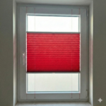 Kırmızı Plise Perde PLS57 - Görsel 3