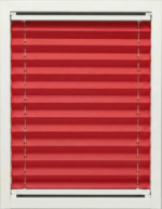 Kırmızı Kasalı Plise Perde PLS57K
