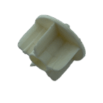 38 lik Dikdörtgen Pimli Krem Boru Sonu Tıpası - Görsel 6