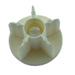 38'lik Dikdörtgen Pimli Krem Boru Sonu Tıpası - Görsel 3