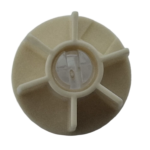 32'lik Dikdörtgen Pimli Krem Boru Sonu Tıpası - Görsel 10