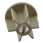 32'lik Dikdörtgen Pimli Krem Boru Sonu Tıpası - Görsel 13