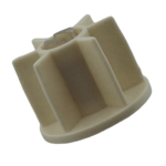 32'lik Dikdörtgen Pimli Krem Boru Sonu Tıpası - Görsel 14