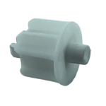 32'lik Yuvarlak Pimli Krem Boru Sonu Tıpası - Görsel 4