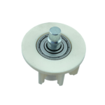 45'lik Bilyeli Yuvarlak Demir Pimli Krem Boru Sonu Tıpası - Görsel 3