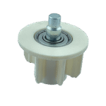 45 lik Bilyeli Yuvarlak Demir Pimli Krem Boru Sonu Tıpası - Görsel 6