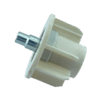 45 lik Bilyeli Yuvarlak Demir Pimli Krem Boru Sonu Tıpası - Görsel 9