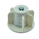 45'lik Bilyeli Yuvarlak Demir Pimli Krem Boru Sonu Tıpası - Görsel 9