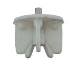 32'lik Metal Pimli Krem Boru Sonu Tıpası - Görsel 3