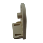 Geniş Kasa Kare Tıpalı Krem Ayak - Görsel 3