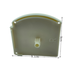 Kapalı Kasa Perde Kare Tıpalı Büyük Kutu Krem Sağ Kapak - Görsel 12