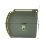 Kapalı Kasa Perde Kare Tıpalı Büyük Kutu Krem Sol Kapak - Görsel 11