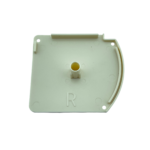 Kapalı Kasa Perde Kare Tıpalı Küçük Kutu Krem Sağ Kapak - Görsel 4