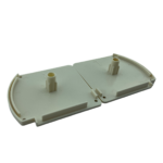 Kapalı Kasa Perde Kare Tıpalı Küçük Kutu Krem Kapak Takımı - Görsel 4