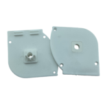 Kapalı Kasa Perde Erkek ve Dişi Aparatlı Küçük Kutu Modüler Beyaz Kapak Takımı - Görsel 5