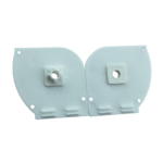 Kapalı Kasa Perde Erkek ve Dişi Aparatlı Küçük Kutu Modüler Beyaz Kapak Takımı - Görsel 7