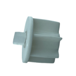 32'lik Dikdörtgen Pimli Beyaz Boru Sonu Tıpası - Görsel 5