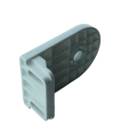 Geniş Kasa Yuvarlak Delikli Ayak Beyaz - Görsel 12