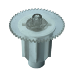 32'lik Çevirme Mekanizma Pimli Beyaz Boru Sonu Tıpası - Görsel 9