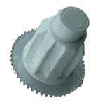 32'lik Çevirme Mekanizma Pimli Beyaz Boru Sonu Tıpası - Görsel 10