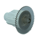 32'lik Çevirme Mekanizma Pimli Beyaz Boru Sonu Tıpası - Görsel 11