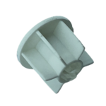 32'lik Yaylı Yuvarlak Pimli Beyaz Boru Sonu Tıpası - Görsel 3