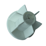 32'lik Yaylı Yuvarlak Pimli Beyaz Boru Sonu Tıpası - Görsel 8