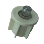 28'lik Yuvarlak Şeffaf Pimli Krem Boru Sonu Tıpası - Görsel 9