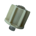 28'lik Yuvarlak Şeffaf Pimli Krem Boru Sonu Tıpası - Görsel 13